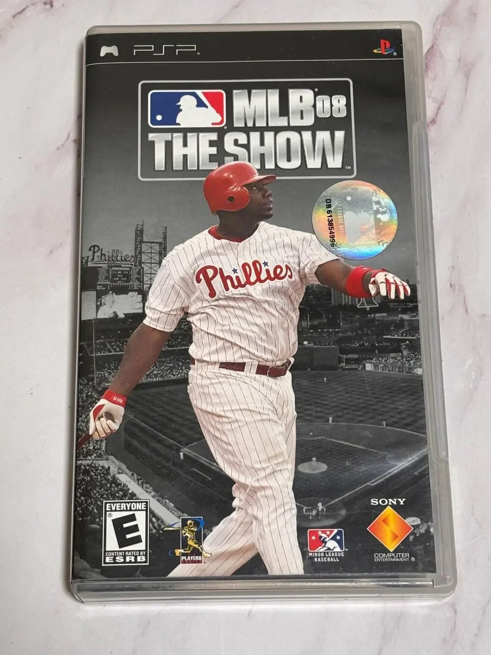 MLB 08 The Show Sony Playstation 2008 PSP Video Game Major League Baseball CIB